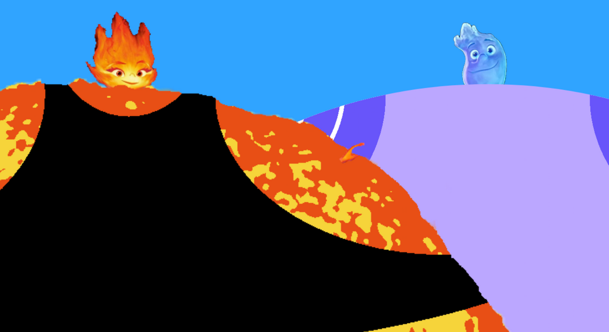 Ember Lumen and Wade Ripple inflated by MaryBethMaria1423 on DeviantArt