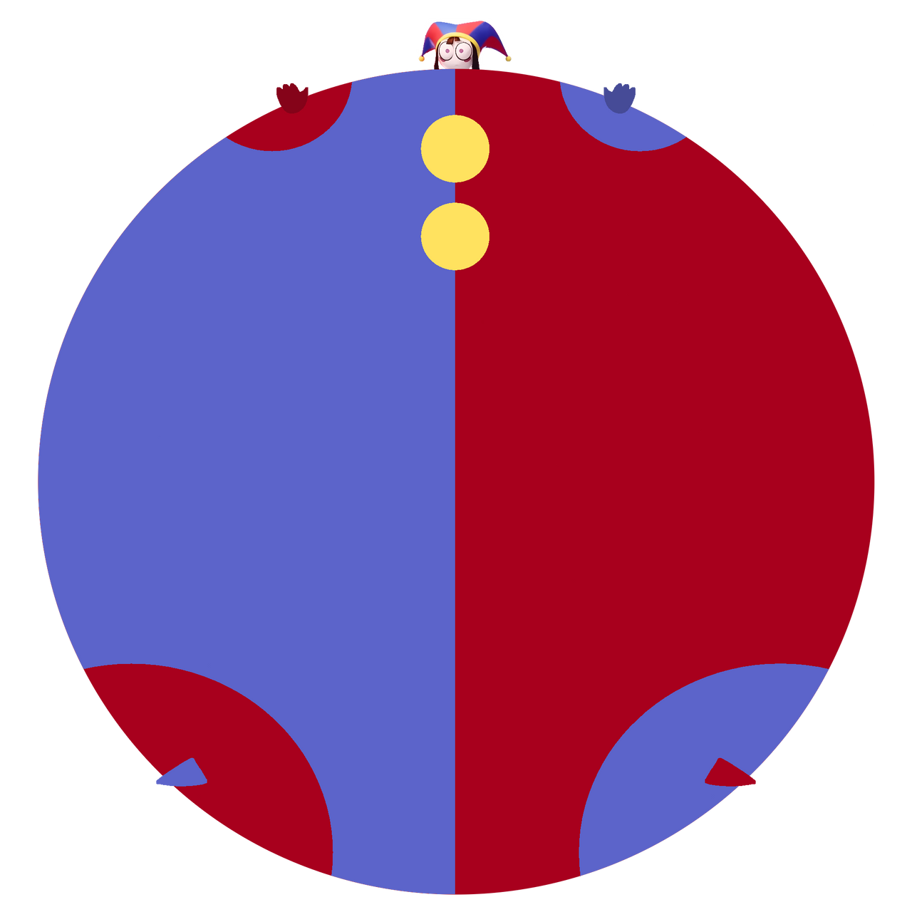 Massively Inflated Pomni by MaryBethEmberJoy49-1 on DeviantArt