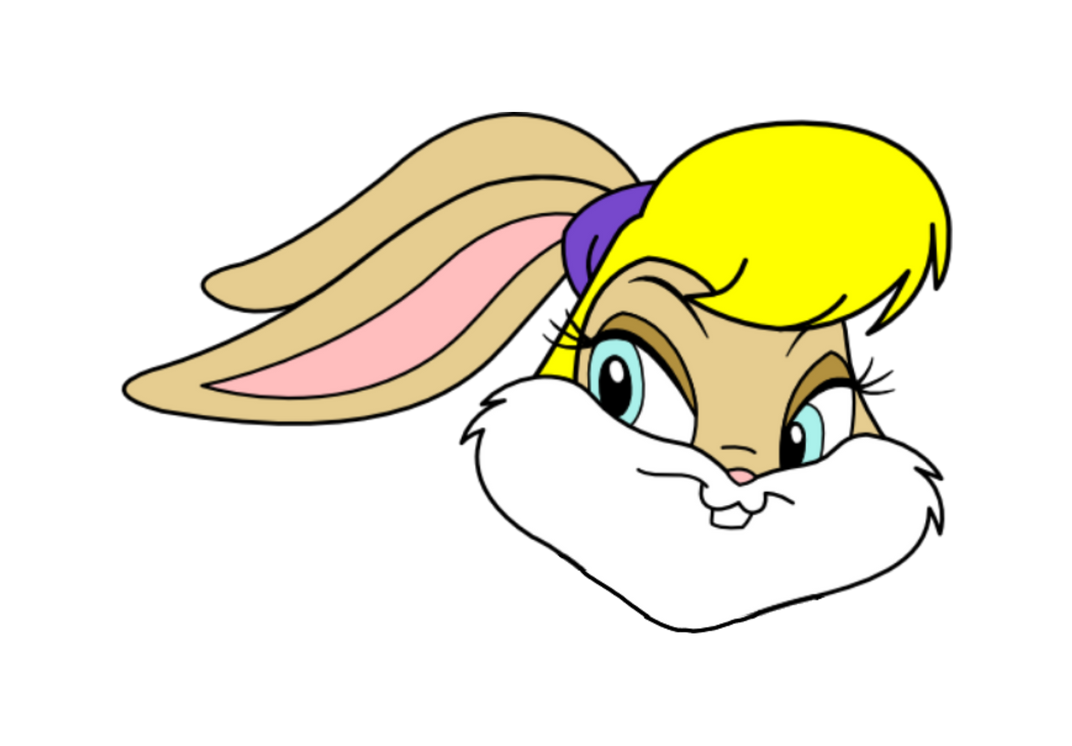 Lola Bunny head by MaryBethMaria1423 on DeviantArt