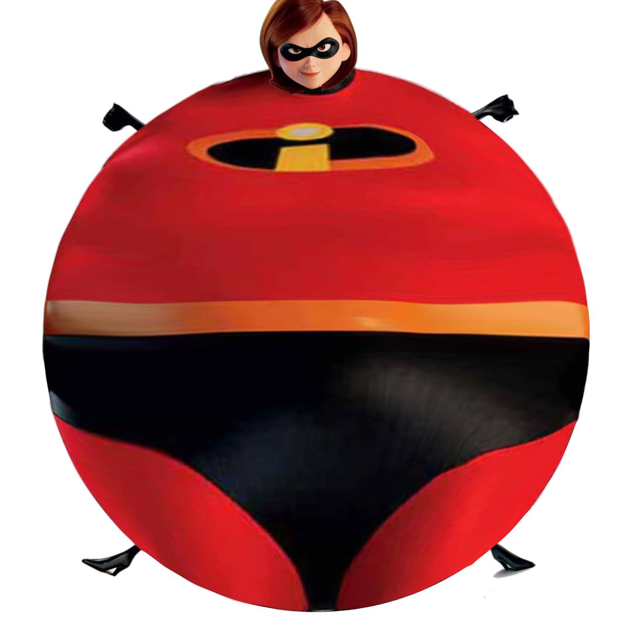 Elastigirl Inflation (Reuploaded) by MaryBethEmberJoy49-1 on DeviantArt