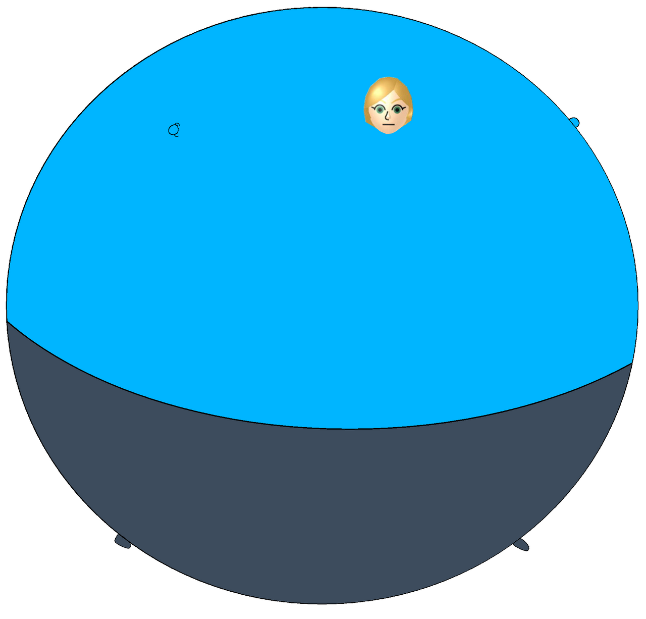 Spherically inflated Guest E by MaryBethMaria1423 on DeviantArt
