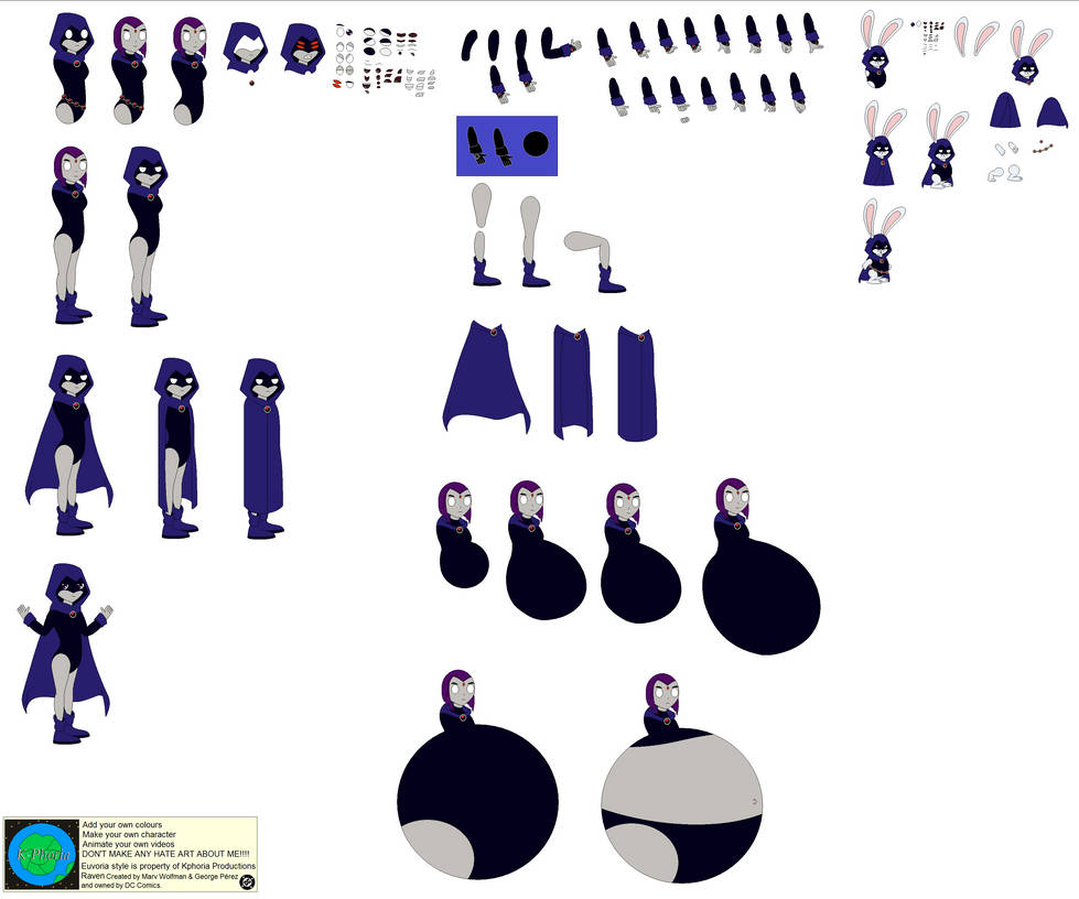 Character Builder Raven by Kphoria by MaryBethEmberJoy491 on DeviantArt