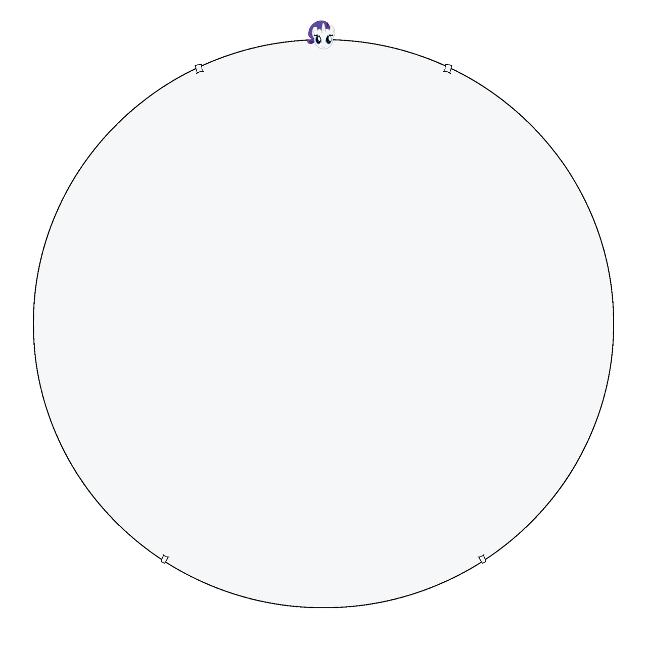 Massive inflated Rarity by MaryBethMaria1423 on DeviantArt