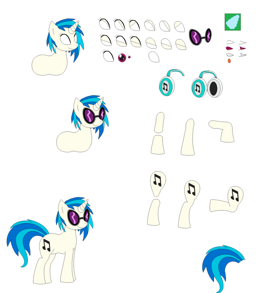 Character Builder - Vinyl Scratch (My version) by MaryBethMaria1423 on ...