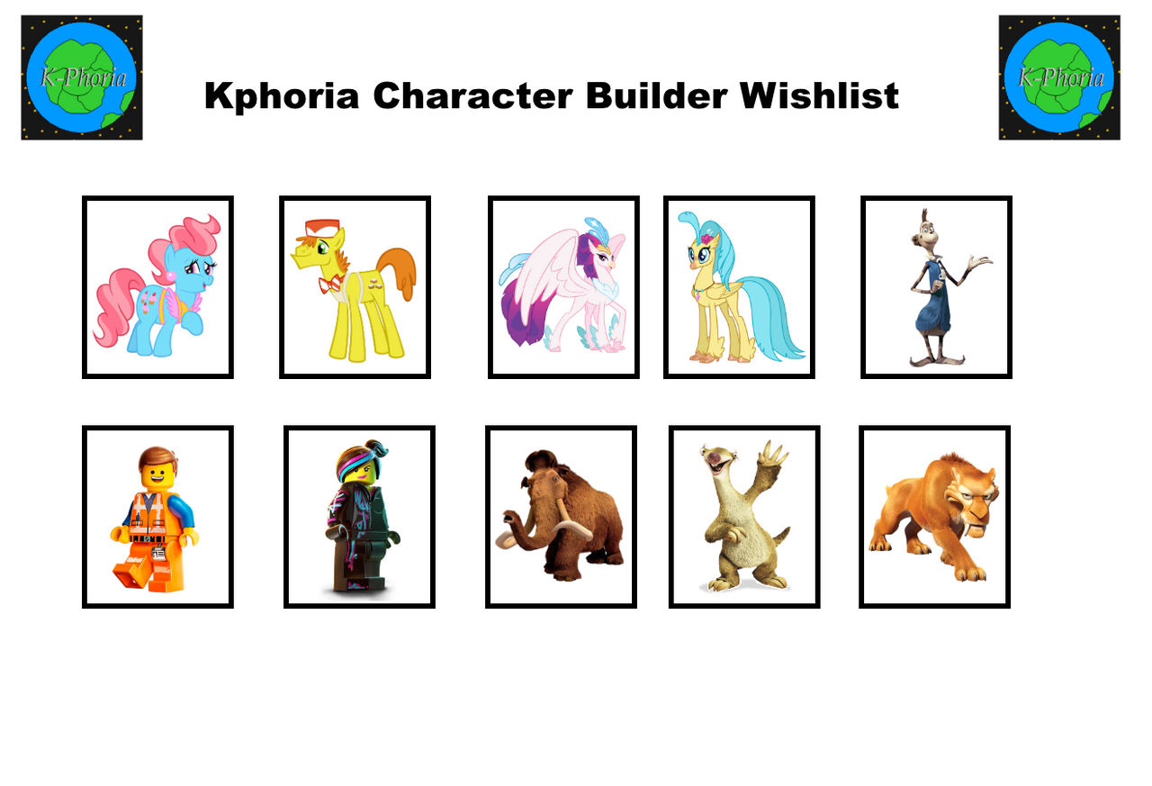My Kphoria character builder wishlist by MaryBethMaria1423 on DeviantArt
