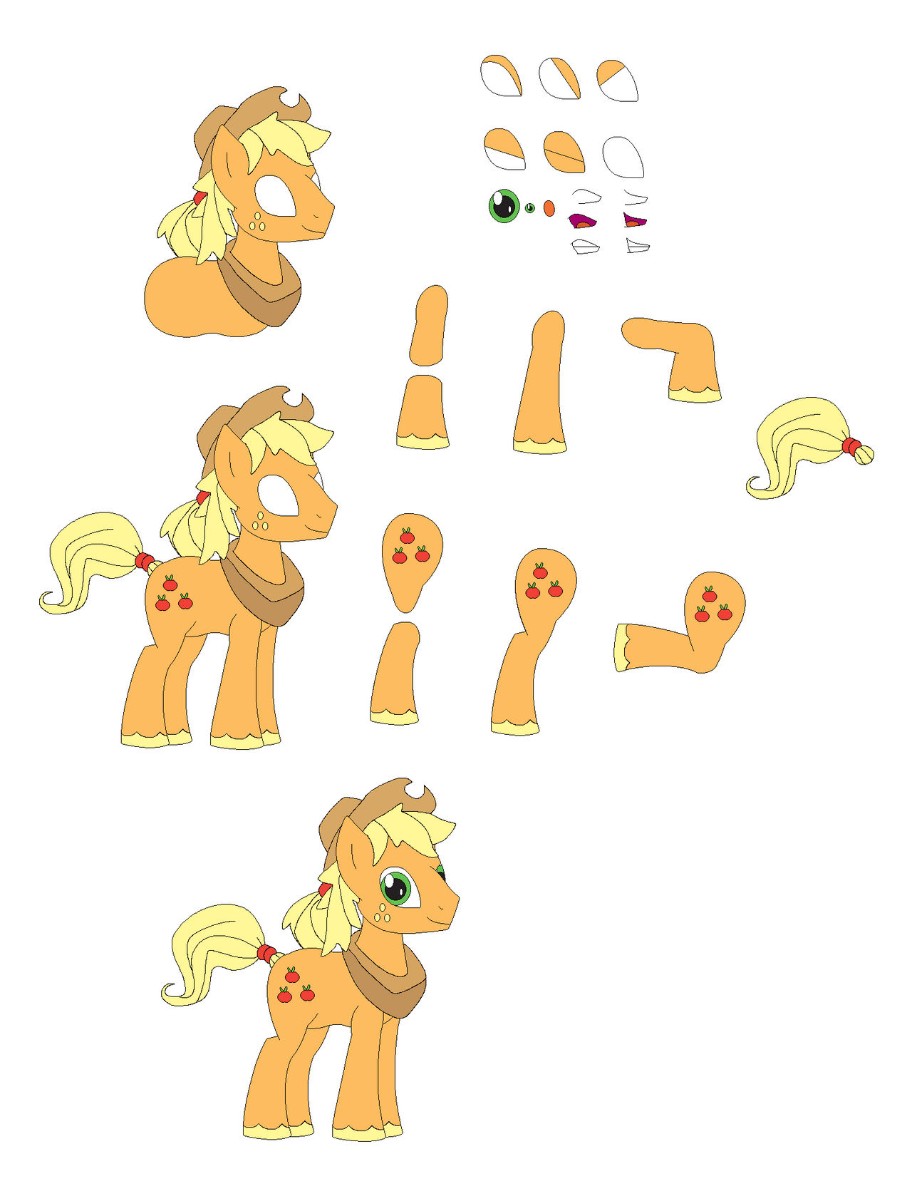 Applejack Man Character Builder - Applejack (Male version) by MaryBethMaria1423 on ...