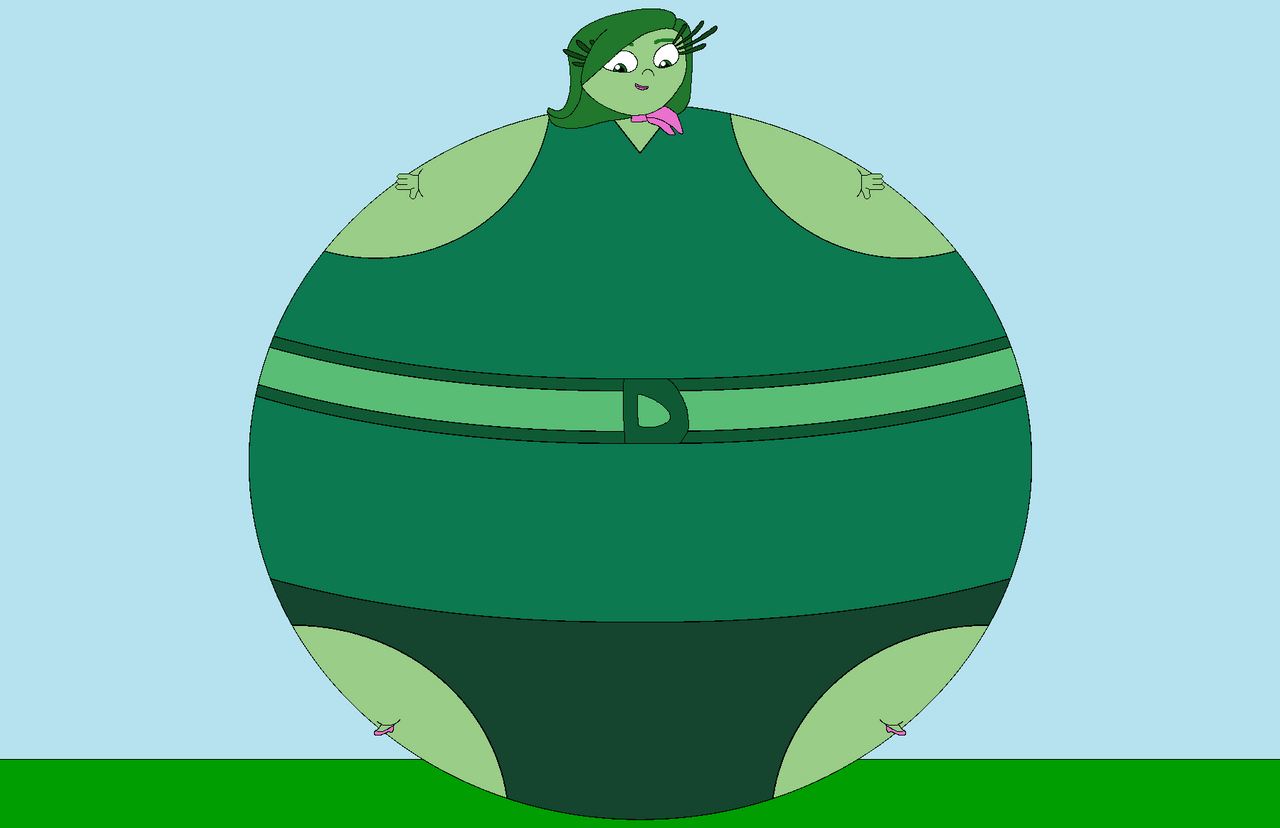 Disgust Inflation Deviantart Inflated Disgust by MaryBethMaria1423 on DeviantArt