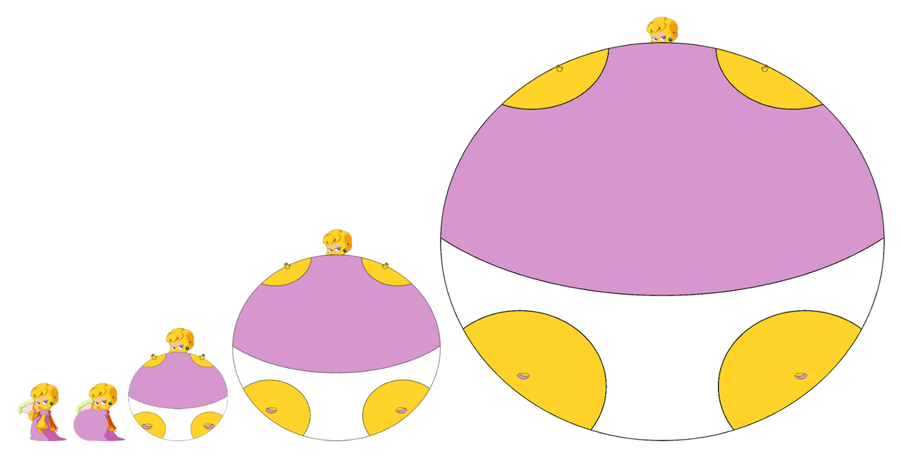 Lady Like inflation sequence by MaryBethMaria1423 on DeviantArt