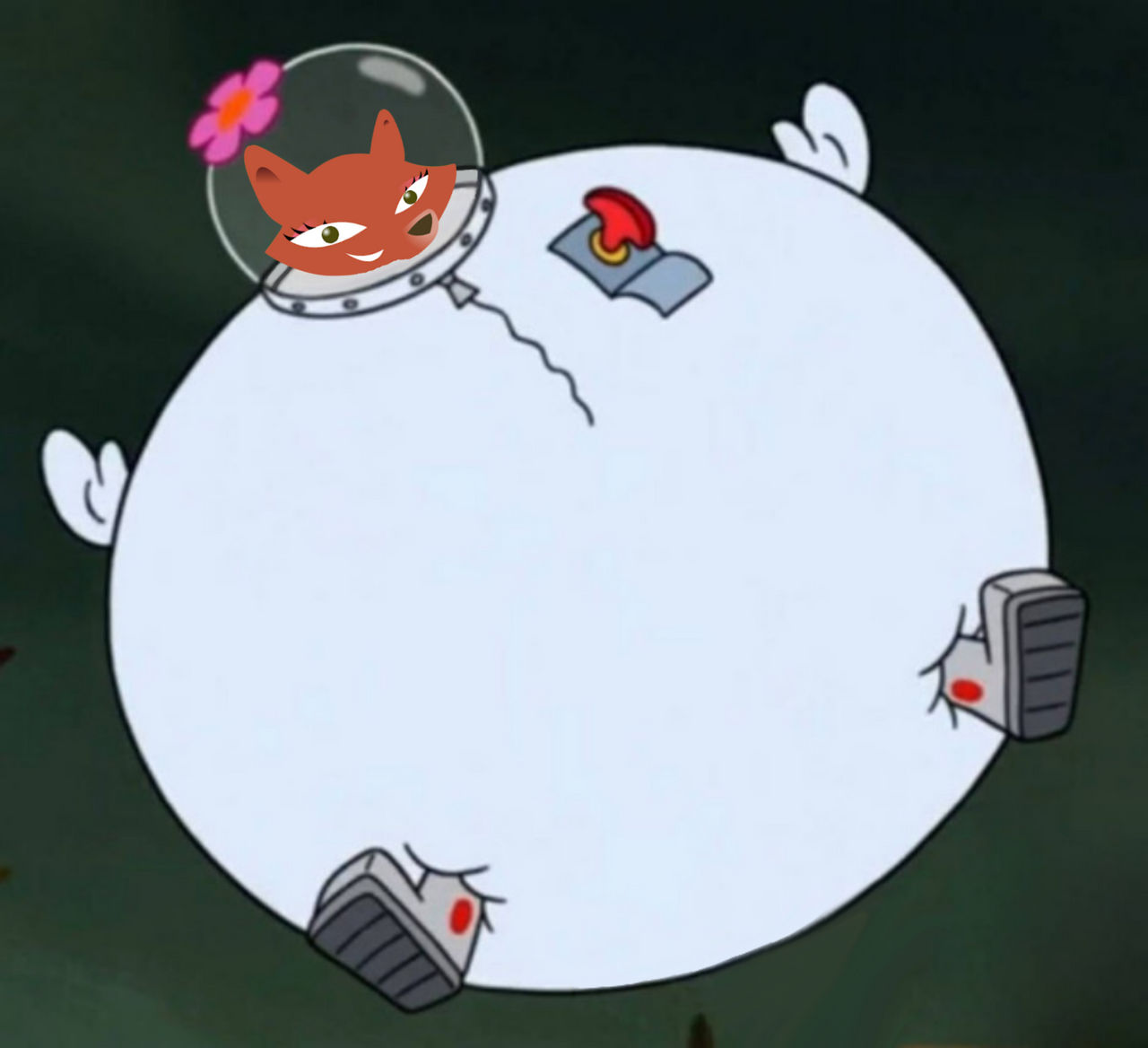 Fox Inflation Fox suit inflation by MaryBethMaria1423 on DeviantArt