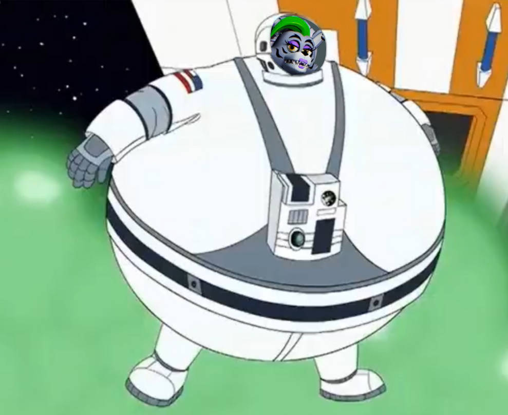 Roxanne Wolf gassy space suit inflation by MaryBethMaria1423 on DeviantArt