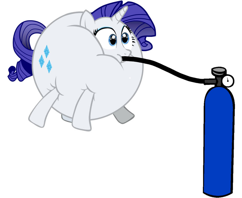 Rarity helium inflation by MaryBethMaria1423 on DeviantArt