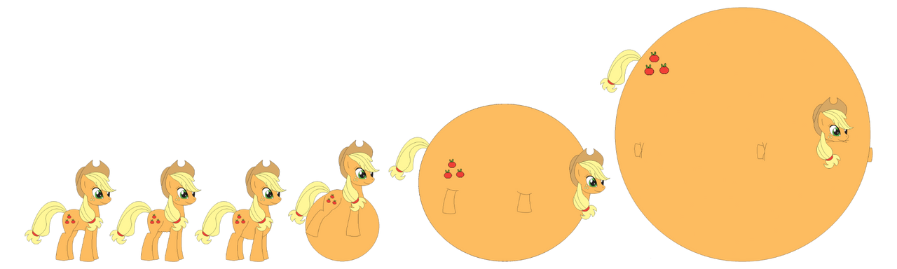 Applejack inflation sequence (Euvoria styled) by MaryBethMaria1423 on ...
