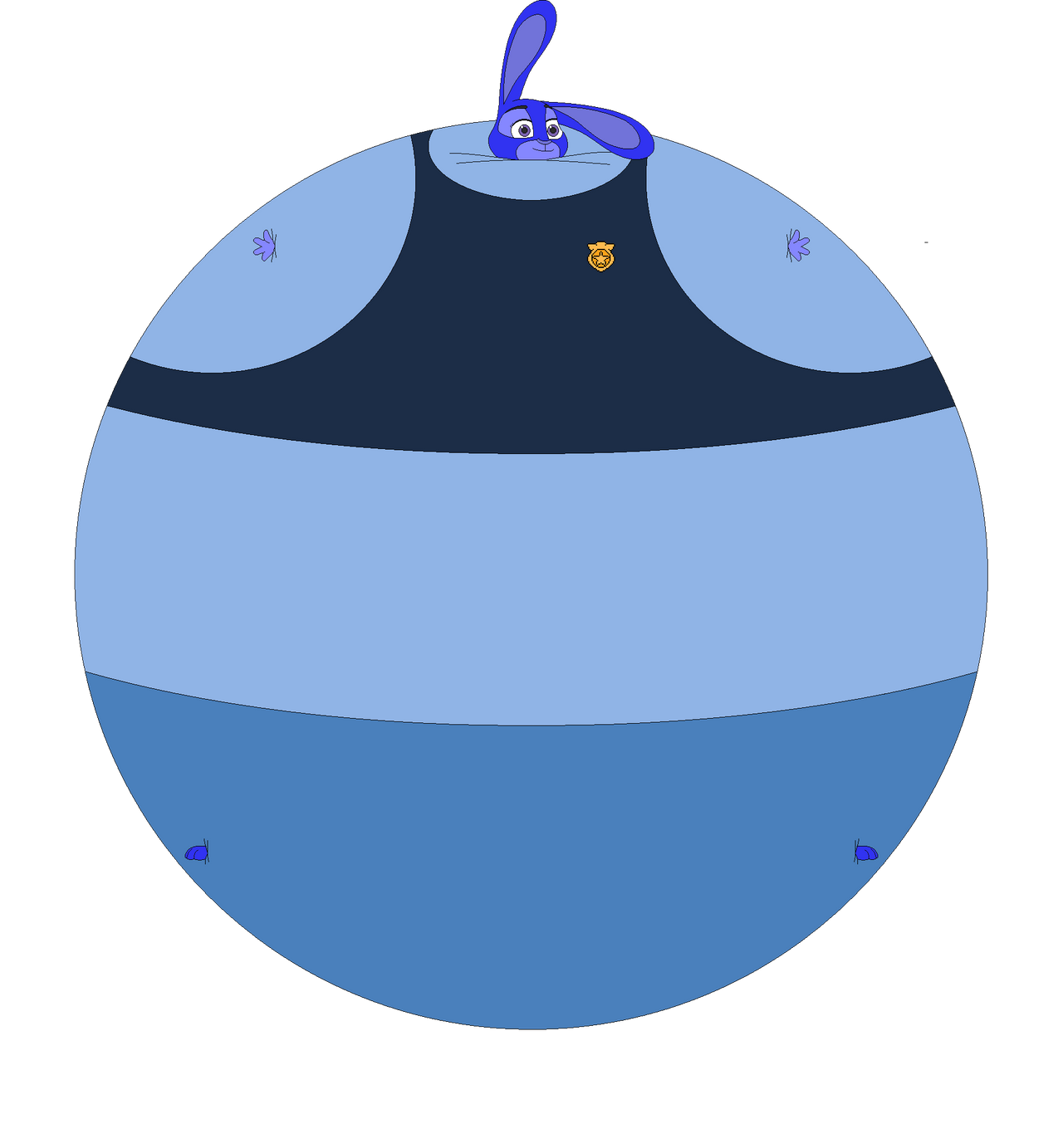 Blueberry Judy Hopps (Euvoria styled) by MaryBethMaria1423 on DeviantArt