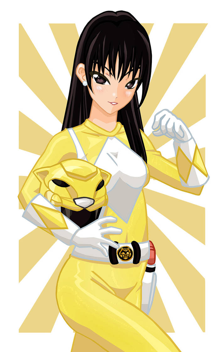 THUY TRANG Yellow Ranger by NarutoMax