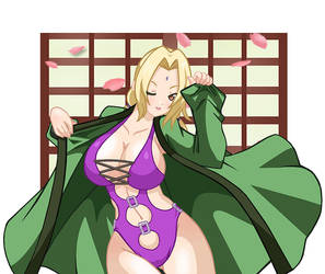 Tsunade Swinsuit Costume Naruto NS3 Full Burst