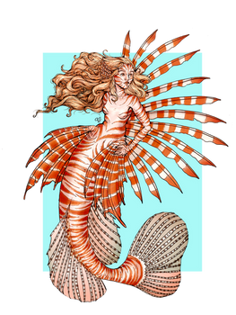 Lionfish Mermaid