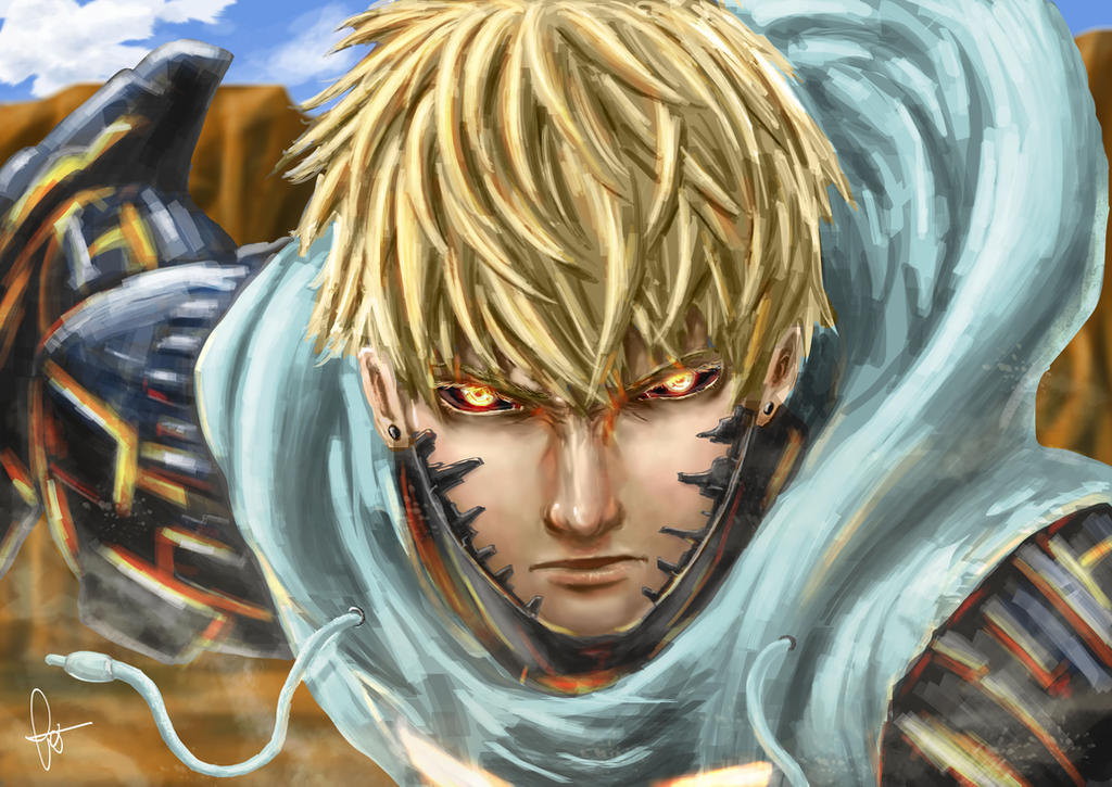 OPM Genos fanart :3 by piter235 on DeviantArt