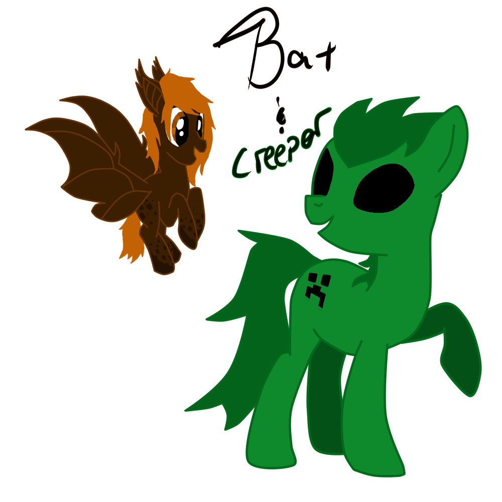 Bat and Creeper