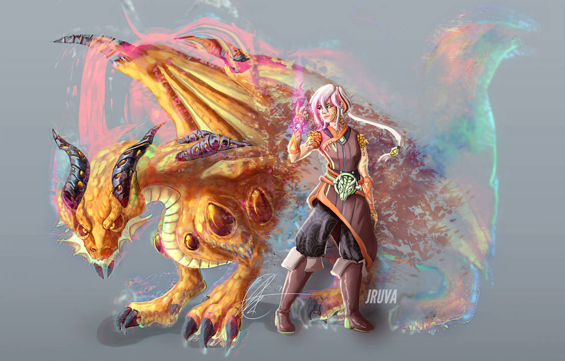 DnD sorcerer: Saja-ryong by Jruva