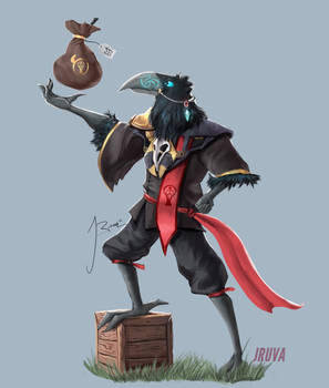 DnD Kenku Rogue Merchant : Fane