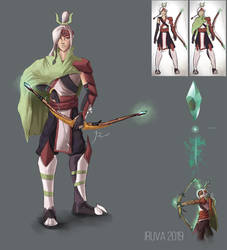 Keun'dol redesign: DnD Ranger / Sorcerer