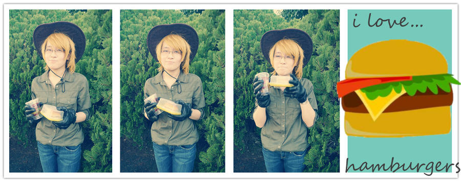 Hetalia: I Love Hamburgers So Much