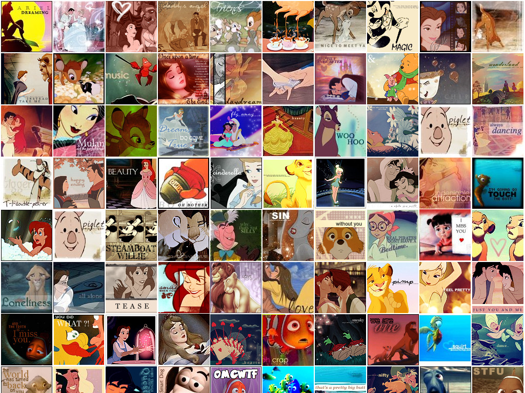 Disney Icon Background by orangecherrybaby on DeviantArt