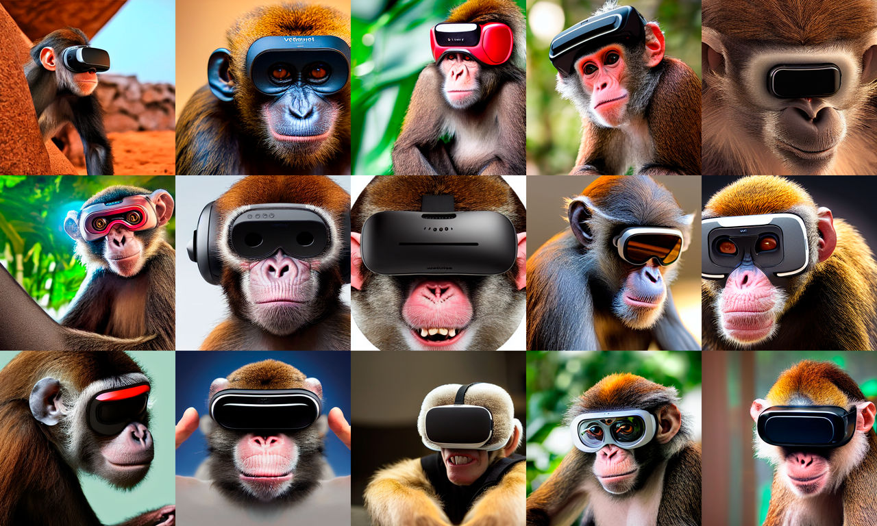 VR for monkeys 2 by DreamsOfMachineArt on DeviantArt