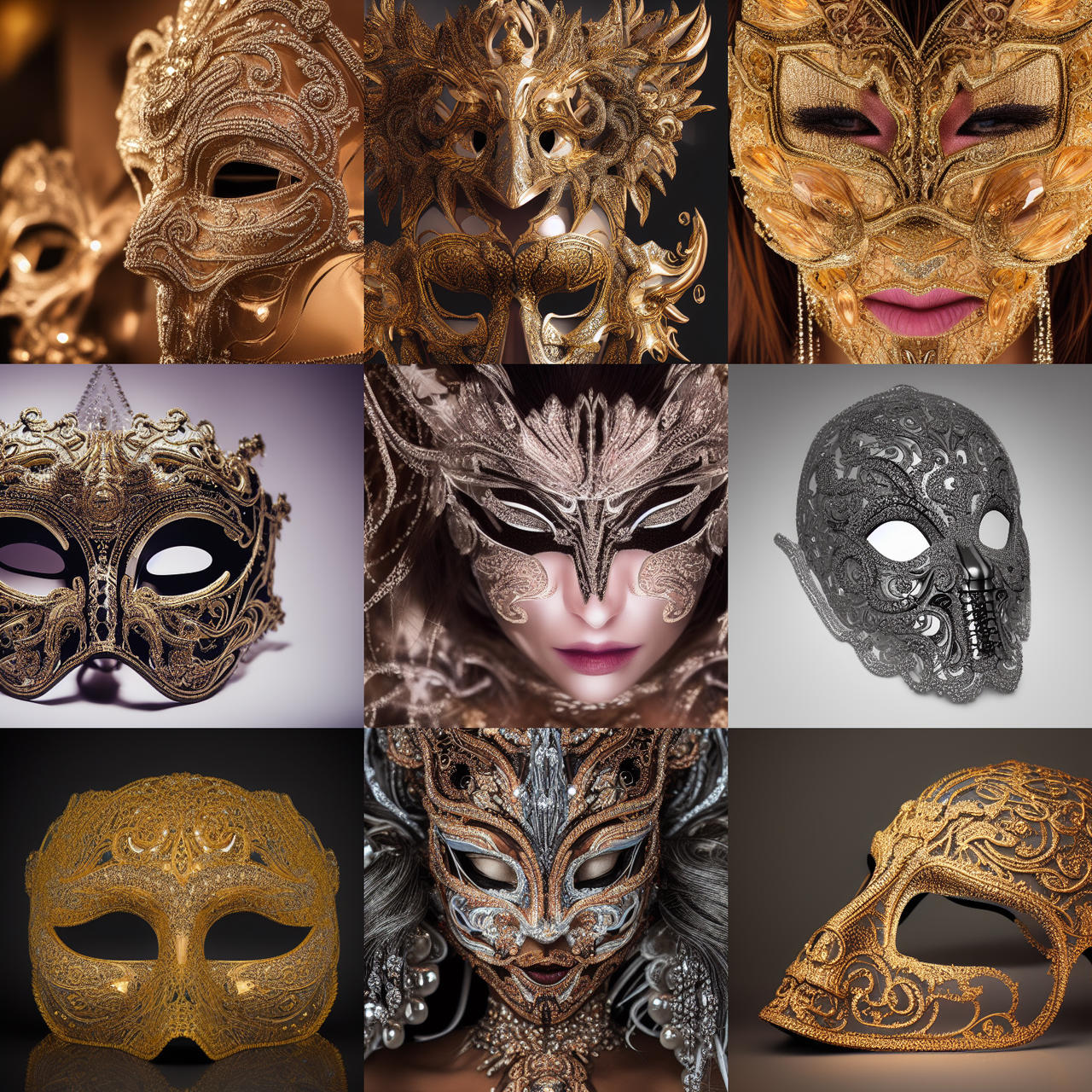 Dream Machine Mask Masks by DreamsOfMachineArt on DeviantArt