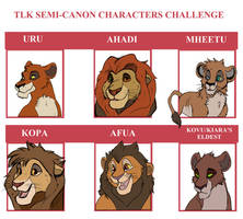 TLK Semi-Canon Character Challenge