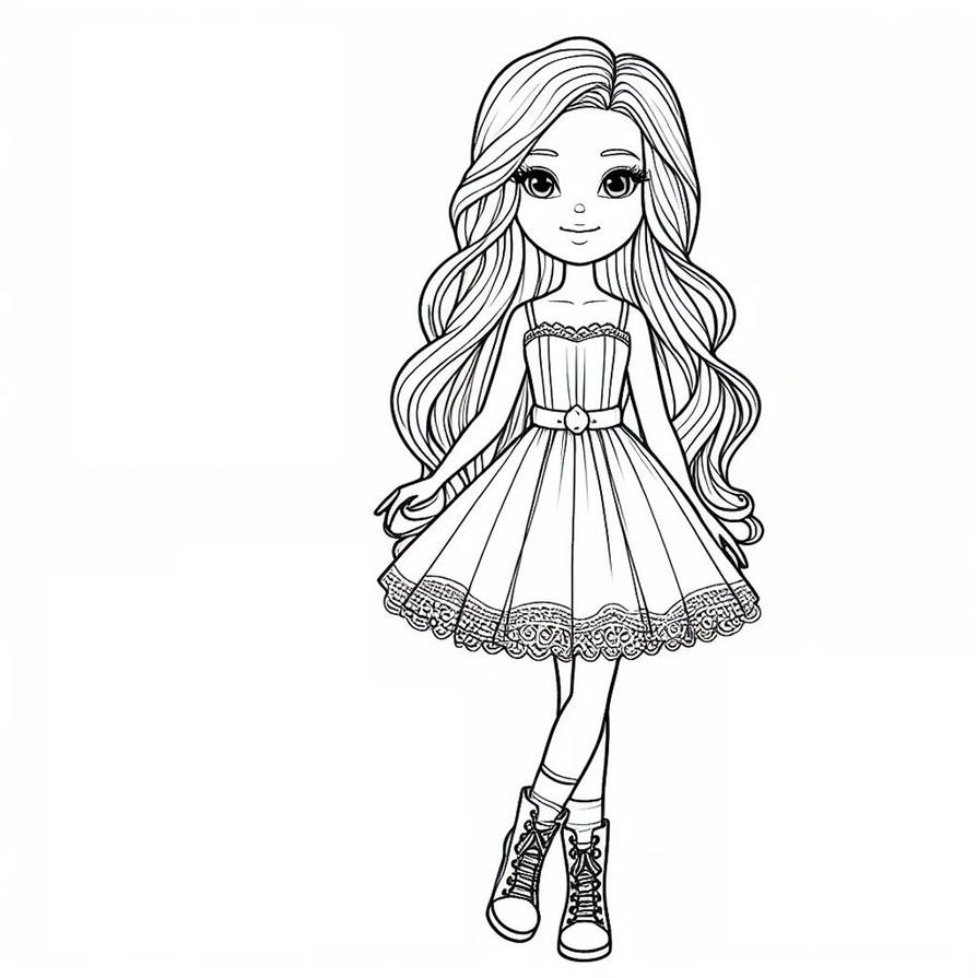 Bratz Coloring Pages 31 by coloringpageswk on DeviantArt
