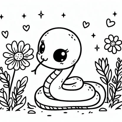Python Slang Tekening Python Kleurplaten ChatGPT Kan Kleurplaten Maken Op Basis Van Wat Je