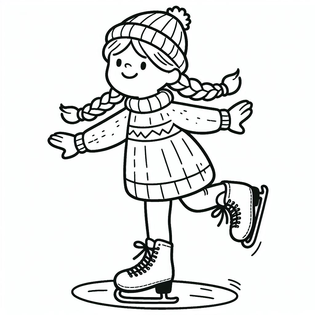 Kleurplaten Van Schaatsen kleurplaten-van-schaatsen