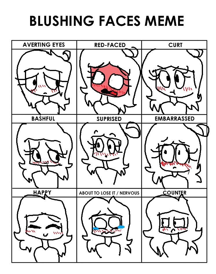 Robyn blush meme