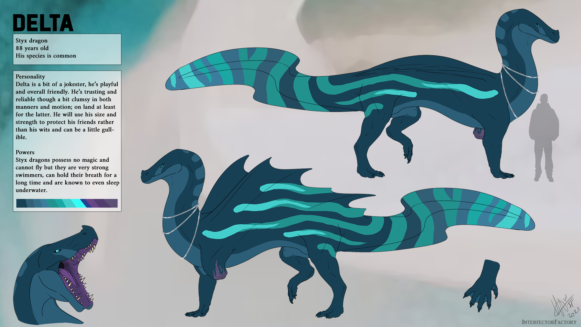 Delta reference sheet by InterfectorFactory on DeviantArt