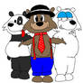 Buford B. Bear, Pierre, and Plex