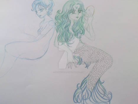 WIP - Mermaids Neptune and Mercury