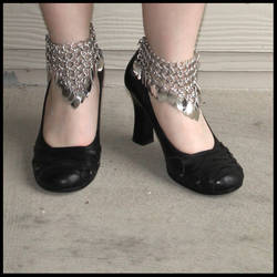 Chainmaille Ankle Cuffs