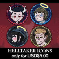 Helltaker Icon Design