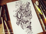 be_careful ... - hand_lettering.