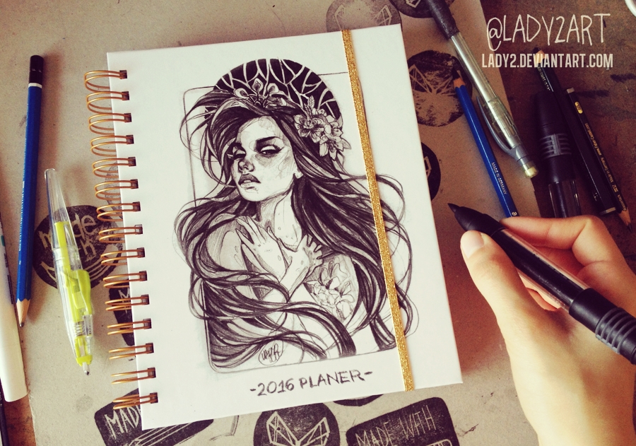 lady2art_2016_planners. by Lady2