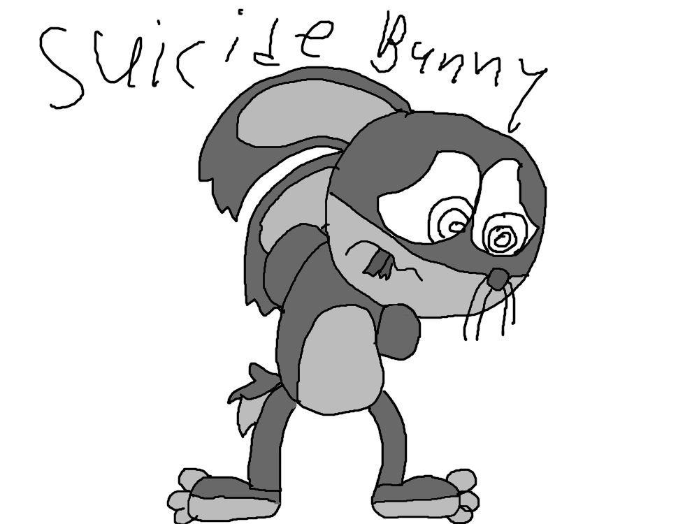Suicide Bunny by issac6666 on DeviantArt