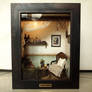 The Room with Old TRUNK (No.1)- Vintage Antique ch