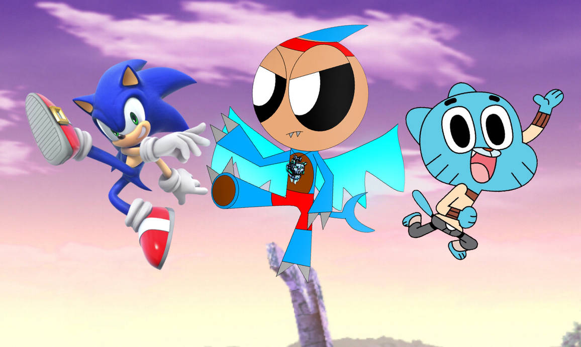 Rex Gumball And Sonic By Royal DreamNoRex YT1 On DeviantArt rex-gumball-and-sonic-by-royal-dreamnorex-yt1-on-deviantart