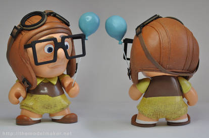 Munny young Carl from movie Up