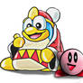 Dedede and Kirby, third try