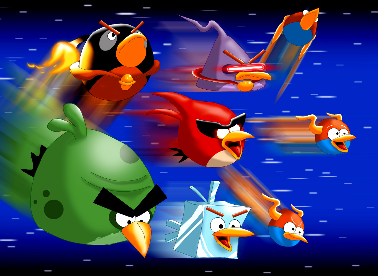 Angry Angry Space Birds