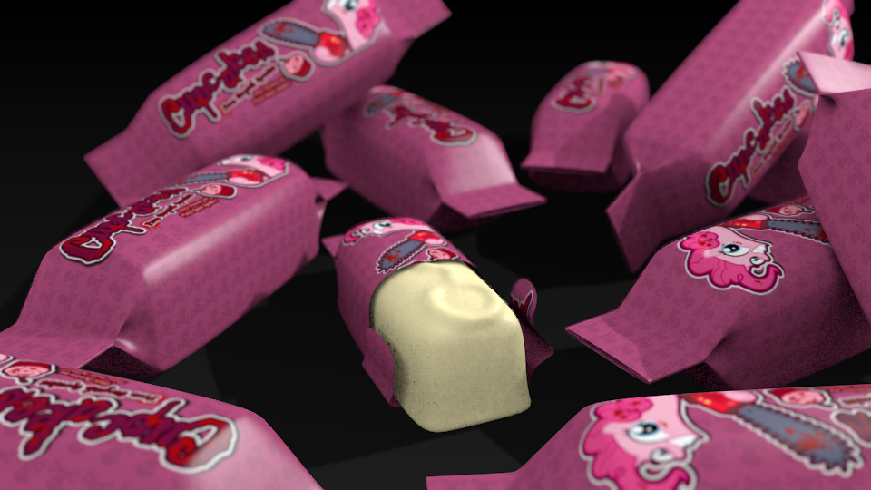 Pinkie Pie CUPCAKES Chocolate Bar