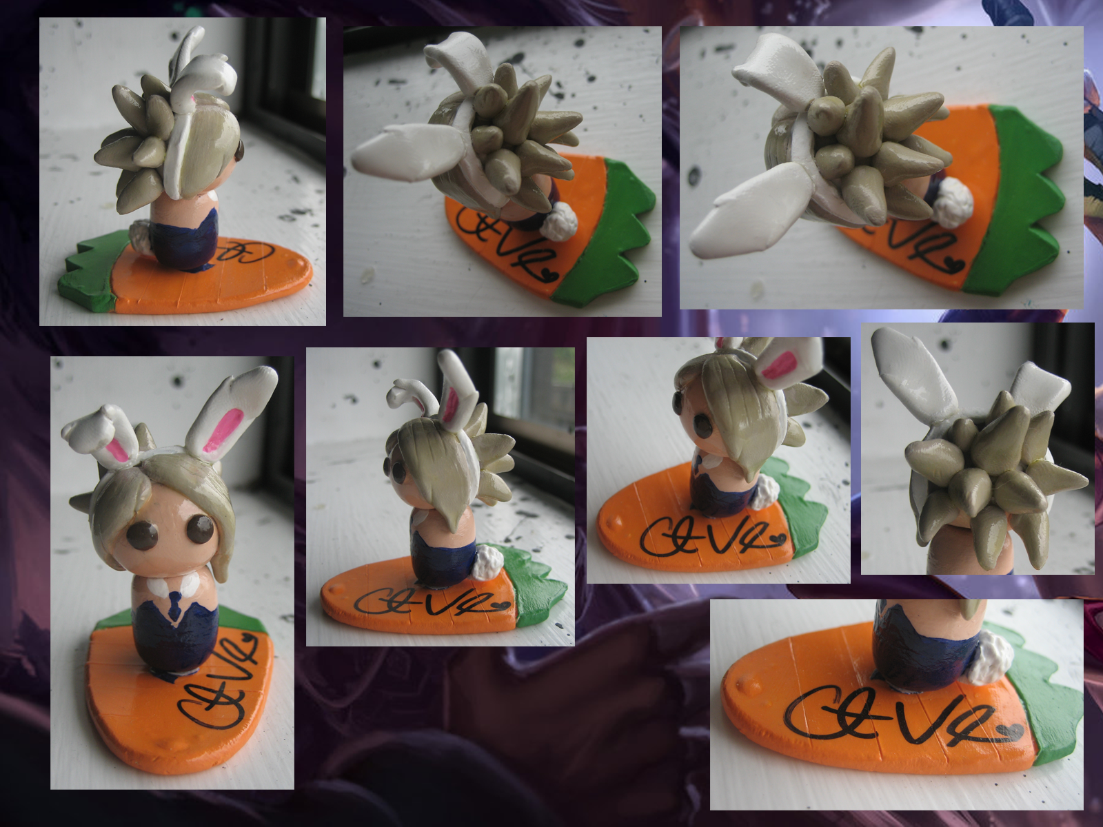 Battle Bunny Riven Signed Figure :3