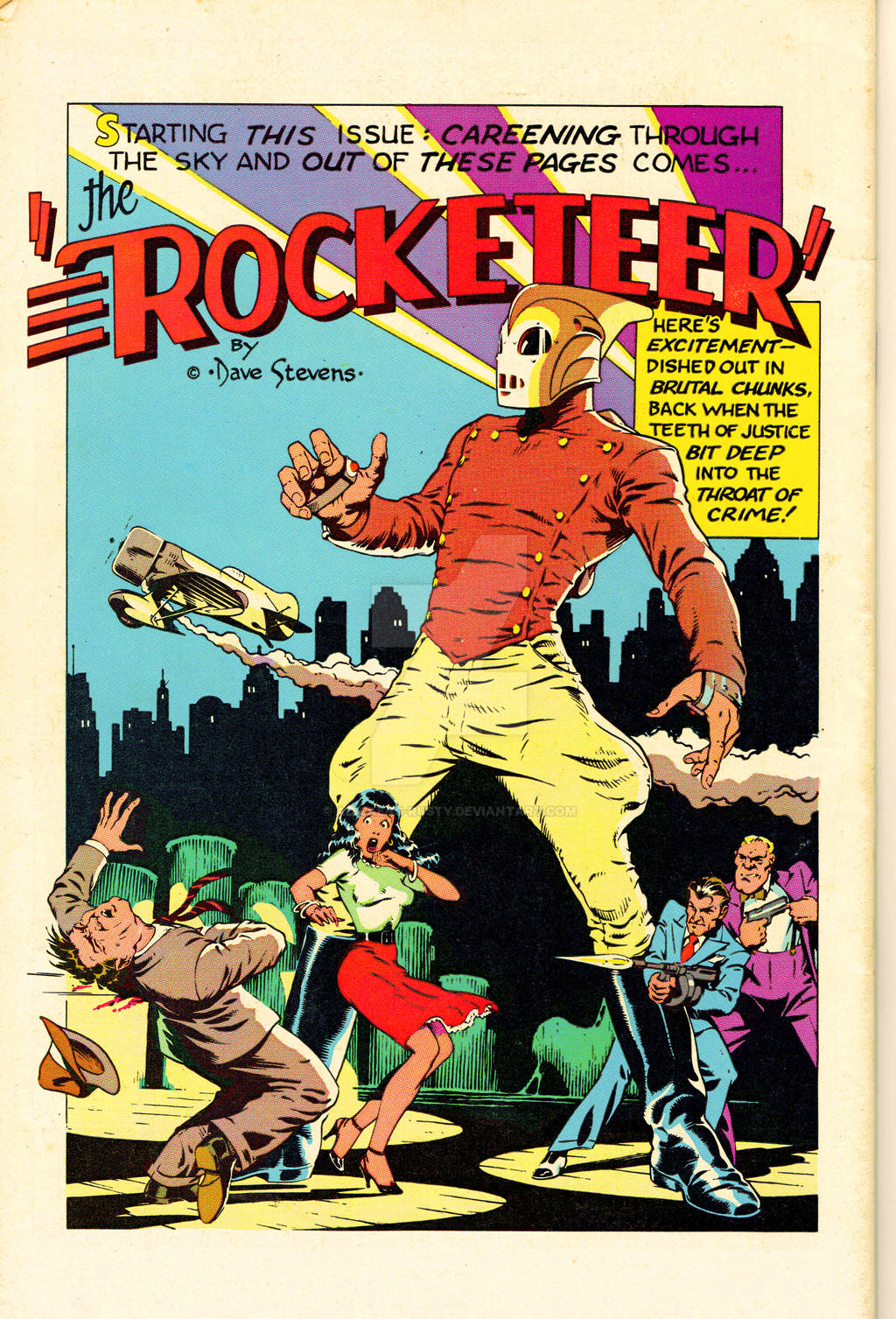 Starslayer Starslayer # 2 1st Rocketeer Dave Stevens Stor by ADickens-Rusty on ...